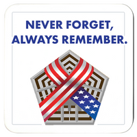 Never Forget, Always Remember - Drink Coasters
