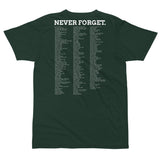 Remembering The 184 Lives We Lost Multi-Colored T-Shirt