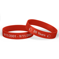 Commemorative Rubber Wristbands (Set of 2)